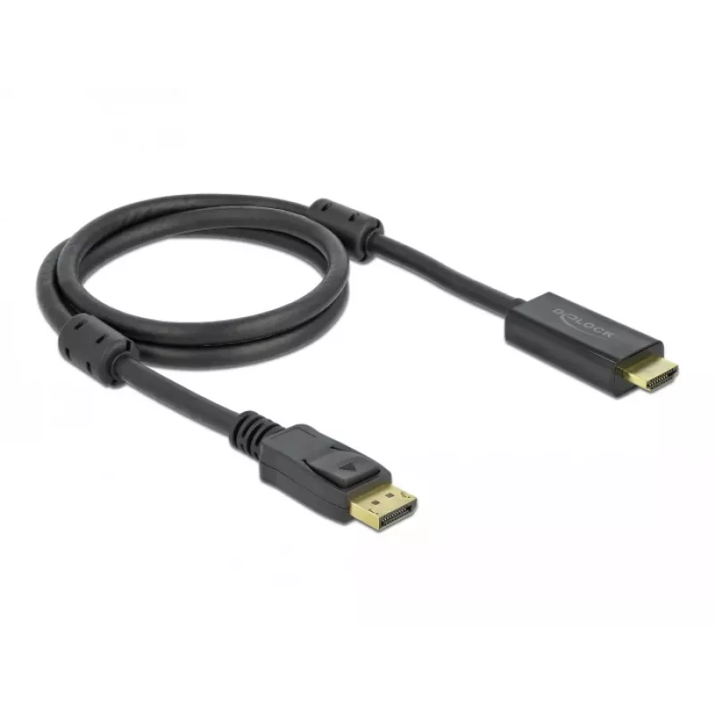 Cable DeLOCK Active DisplayPort 1.2 a HDMI 4K 60 Hz 1 m