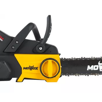 Motosierra de batería MoWox ECS 4062 Li — 62 V iones de litio, tensado de cadena sin herramientas (solo carcasa, sin batería/cargador)
