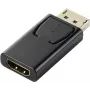 Adaptador DisplayPort / HDMI Renkforce RF-5506962 [1x conector macho DisplayPort - 1x conector hembra HDMI] negro contactos chapados en oro (RF-5506962)