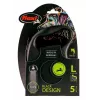 Flexi Black Design L correa retráctil para perro de 5 m