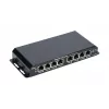 Switch PoE Extralink KRATOS 7x Gigabit PoE, 1x uplink RJ45, fuente de alimentación 24V 2,5A, 60W