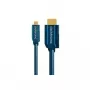 Cable adaptador Micro-HDMI+ Ethernet (HDMI A/HDMI Micro D) – 5,0 m Adaptador High-Speed HDMI a Micro-HDMI