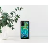 Funda para móvil iKins para Samsung Galaxy S20+ — diseño de nenúfares negro