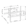 Soporte de pared ART RAMT ADUX150