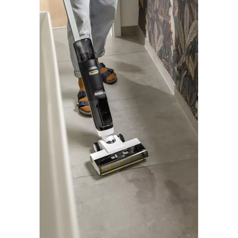 Limpiador de suelos 3 en 1 Karcher FCV 3 1.056-122.0 — en seco y en húmedo, 160 W, blanco