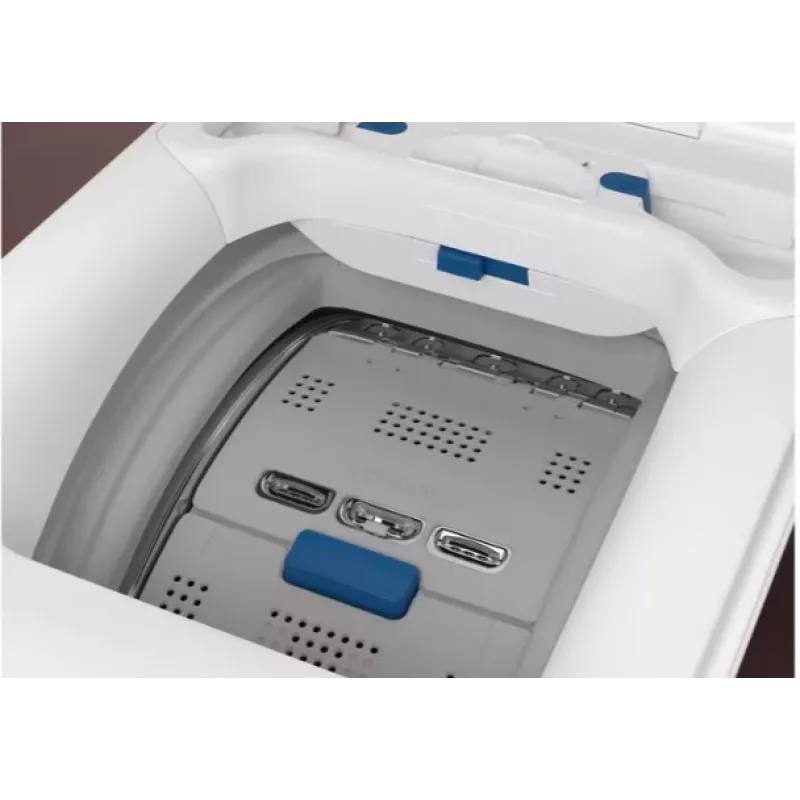 Lavadora de carga superior Electrolux EW6TN4062P, 6 kg, 1000 rpm, 40 L/ciclo, 890x400x600 mm, blanca