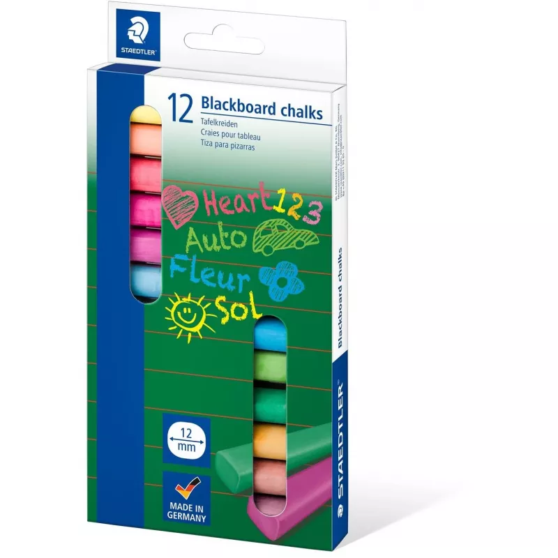 Tiza Staedtler 2360 Multicolor 12 uds.
