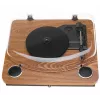 Adler AD 1914e tocadiscos con USB, Bluetooth, 33 1/3 y 45 rpm, cápsula cerámica, altavoces integrados de 2x0,8 W, salida RCA