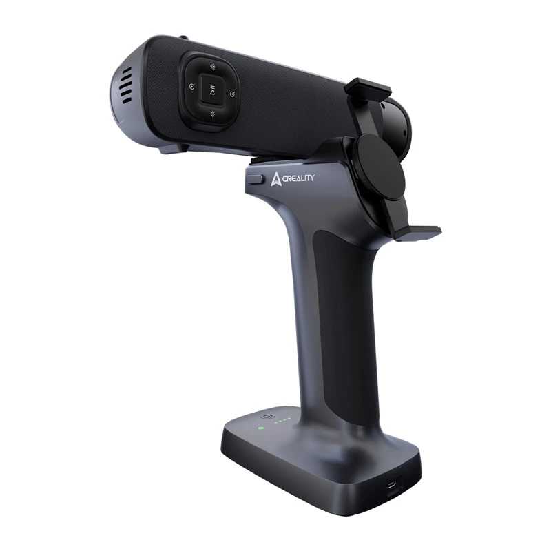 Escáner 3D Creality Sermoon X1 — precisión 0,02 mm, Wi‑Fi 6, 34 láseres, NIR, negro