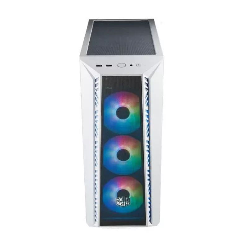 Cooler Master MasterBox 520 - semitorre - PC - blanca - ATX - EATX - micro ATX - Mini-ITX - SSI CEB - acrilonitrilo-butadieno-estireno (ABS) - acero - cristal templado - Multi