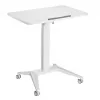 Mesa móvil para portátil MACLEAN MC-453W con regulación neumática de altura, altura máx. 109 cm