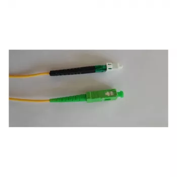 Synergy 21 Cable de conexión de fibra óptica monomodo 1 fibra 10 m LC APC -SC 9/125u OS2 G657A2 AD 2 mm LC hat - Fibra monomodo - 10 m