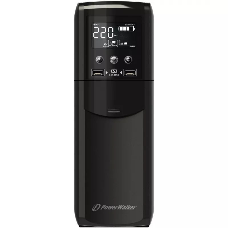Sistema de alimentación ininterrumpida PowerWalker VI 600 CSW