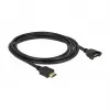 Cable HDMI DeLOCK 85464 2 m HDMI Type-A estándar negro