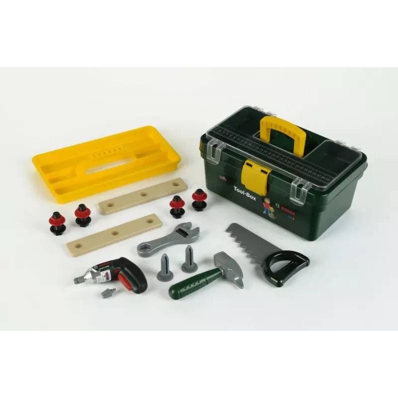 Klein Toys Caja de herramientas Bosch con atornillador Ixolino (8305)