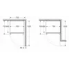 Frigorífico combi Bosch Serie 4 KGN497ICT 440 l C acero inoxidable