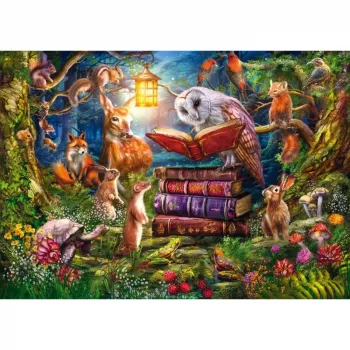 Schmidt Spiele Puzzle Waldgeschichten bei Nacht – 1000 piezas