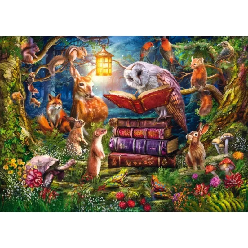 Schmidt Spiele Puzzle Waldgeschichten bei Nacht – 1000 piezas