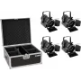 EUROLITE Theater Spot AKKU THA-20PC TRC 4x a batería – foco LED portátil a batería