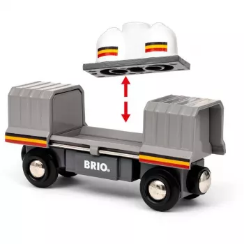 Tren BRIO World Santa Fe Train Trains of the World multicolor