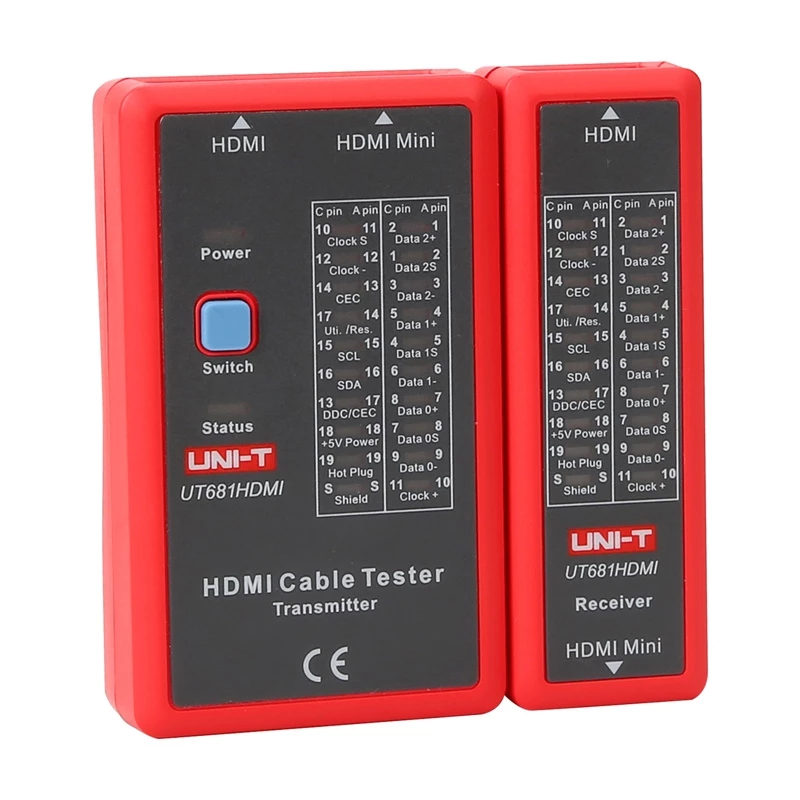 UNI-T UT681HDMI Comprobador de cables HDMI