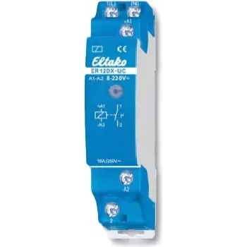 Relé de control ELTAKO 1S/16A ER12DX-UC 1TE electrónico 8-230V 2000W ER12DX-UC (22100002)