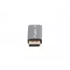 Lanberg AD-DP-HD-03 adaptador de cable de vídeo 0 m DisplayPort HDMI Plateado