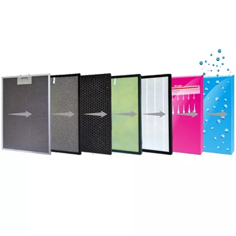 Purificador de aire Enairg MAX (Purificador de aire) - HEPA13 - 488 m³/h - Humidificador - Certificado CE (ENAIRGMAX)