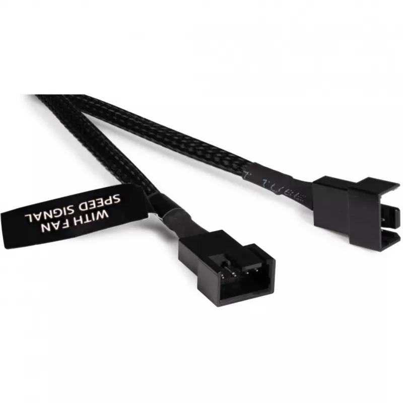 Extensión de cable Alphacool 18673 plástico negro 150 mm