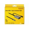 Delock USB-C Cable alargador activo, 5 m, USB 5 Gbps (USB-20225 / 85392)