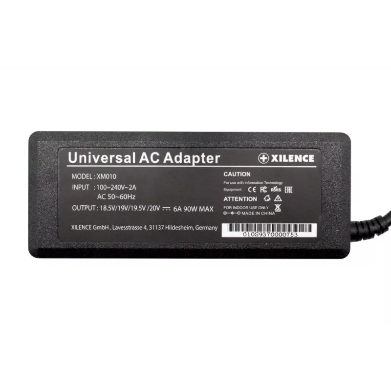 Adaptador de CA para portátil UNIV. 90W/XM010 XILENCE
