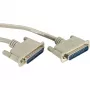 Cable serie ROLINE - DB-25 (M) a DB-25 (M)