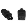 Microconnect PE613AD adaptador de enchufe C6 a C13 negro
