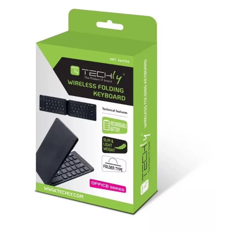 Teclado inalámbrico plegable Bluetooth 3.0