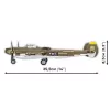 Bloques de construcción Cobi Lockheed P-38H Lightning Set 5763 — maqueta a escala, modelo de avión coleccionable