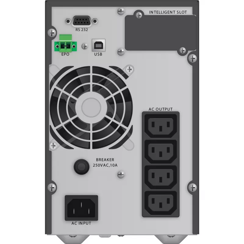 PowerWalker VFI 1000 TG doble conversión (Online) 1 kVA 900 W 4 tomas