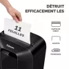 Powershred | LX70 | Negro | 18 L | destrucción de tarjetas de crédito | dB | procesamiento de papel estándar/salida 11 hojas por pasada | corte en partículas | garantía 24 meses