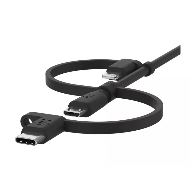 Belkin Cable universal Lightning/Micro/USB-C