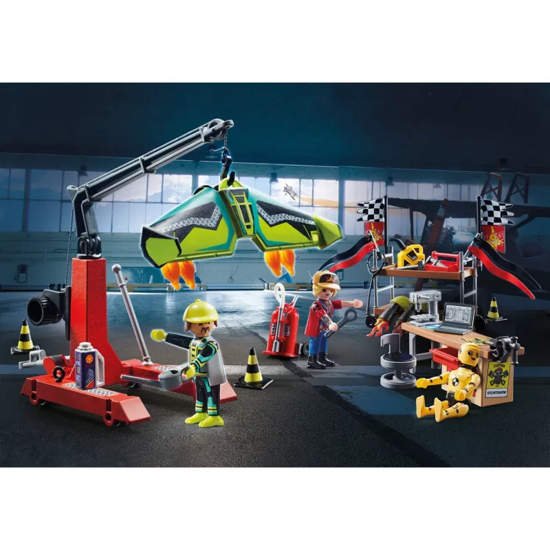 70834 Air Stuntshow estación de servicio, juguete de construcción