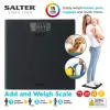 Salter SA00300 GGFEU16 Add and Weigh negro