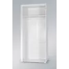 Cama Meble SAMBA 1 BI/BI armario, blanco / blanco brillante