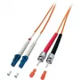 Equip cable InfiniBand/fibra óptica LC/ST 50/125μm 10m naranja