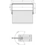 SCHROFF Asa de transporte abatible - ASA DE TRANSPORTE ABATIBLE 84TE 2HE (24575078)