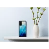 Funda protectora iKins para Samsung Galaxy S20 — acabado blue lake negro