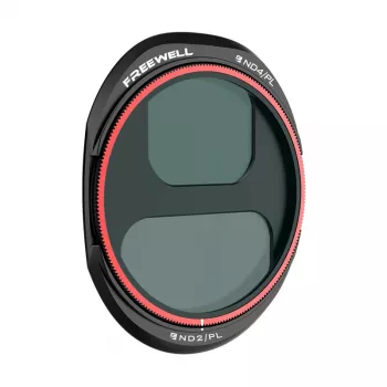 Filtro híbrido de densidad neutra + polarizador Freewell ND4/PL para DJI Mavic 4 Pro