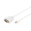 Cable DisplayPort 1.1a Mini DP-DVI tipo A macho-macho 2,0 m