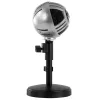 Micrófono de sobremesa Arozzi Sfera, USB - cromado
