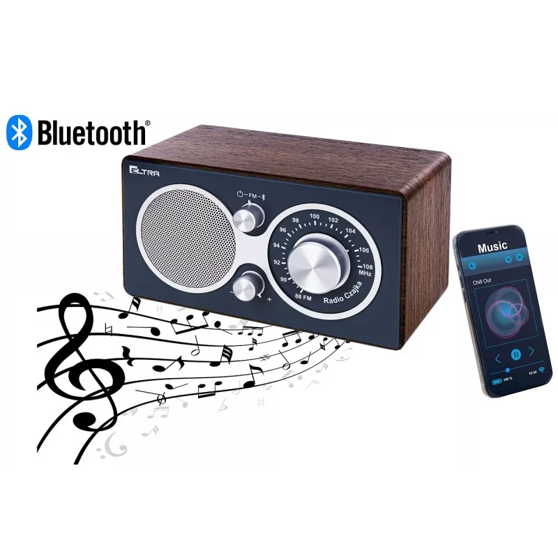 Radio Eltra CZAJKA Bluetooth Modelo — radio portátil con conectividad Bluetooth