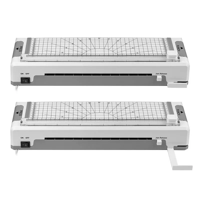 Plastificadora Tracer A4 TRL-7 todo en uno frío/caliente, blanco