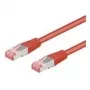 Wentronic Goobay cable de red CAT 6, S/FTP (PiMF), rojo, 30 m - LSZH libre de halógenos, cobre (68286)